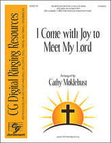 I Come with Joy to Meet My Lord Handbell sheet music cover